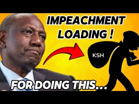 RUTO PANICS AS A PETITION IS TABLED TO IMPEACH HIM THROUGH PUBLIC PARTICIPATION!!