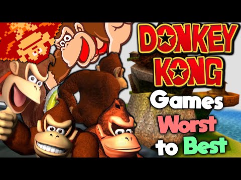 Ranking Every Donkey Kong Game