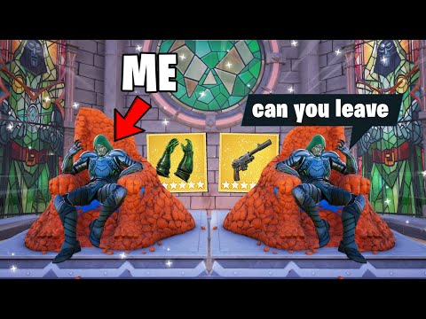 I Pretended I'm Season 4 *BOSSES* in Fortnite