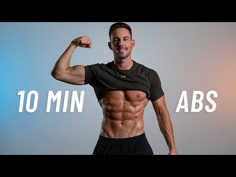 10 MIN INTENSE AB WORKOUT - At Home Sixpack Abs Routine (No Equipment)