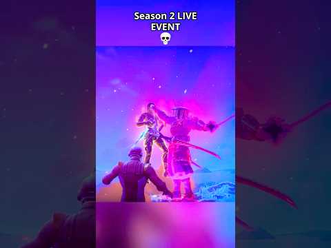 Season 2 LIVE EVENT in Fortnite😳 (Chapter 6) #fortnite #foryou #fyp #shortsfeed