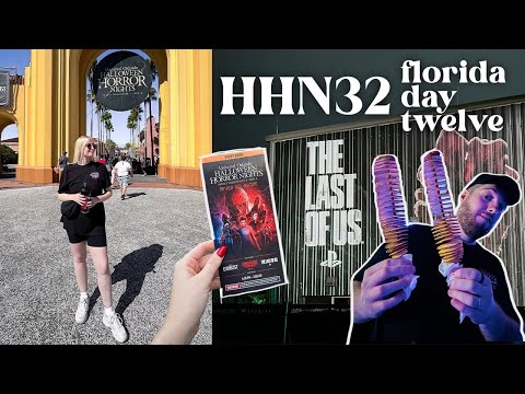 DAY 12 | universal studios vlog! halloween horror nights 32, stranger things, snacks, nightmare fuel