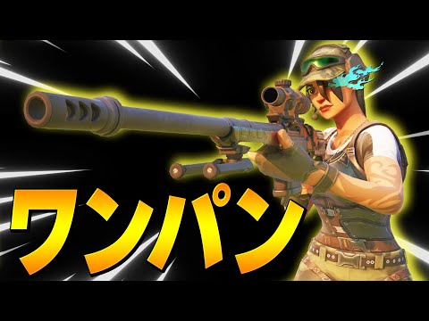 新しい『ワンパンスナイパー』が登場してしましました【フォートナイト/Fortnite】