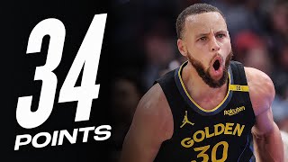 Steph Curry SHOWS OUT - 34-PTS In Chicago | February 8, 2025