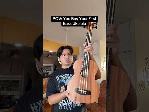 POV: You Buy Your First Bass Ukulele