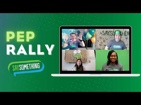 Say Something Week Pep Rally 2022 | Sandy Hook Promise