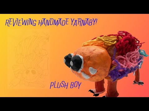 Reviewing Poppy Playtime Handmade YARNABY 🧶!  @PlushBoyHuggy