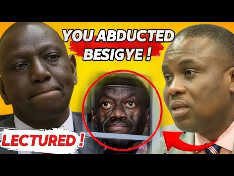 ANGRY MAYOR OF KAMPALA LECTURES RUTO OVER ABDUCTIONS OF KIZZA BESIGYE AND SIDING WITH MUSEVENI!!