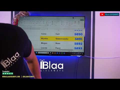 BLAA GIVEAWAYS | LIVE DRAW | 8th August 2024