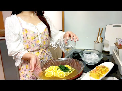 Summer Recipes🍋What I eat in summer day as a Japanese office worker VLOG