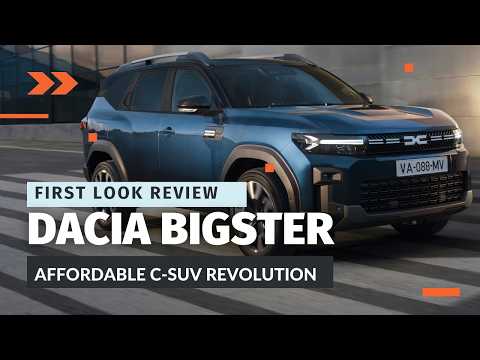 2024 Dacia Bigster First Look Review | Affordable C-SUV with Premium Features and Hybrid Powertrain