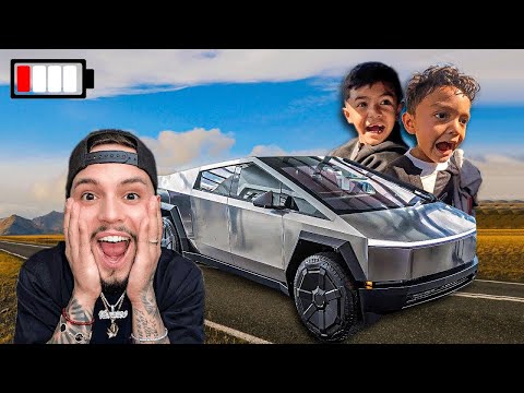 I Picked Up My Son from School in a CUSTOM CYBERTRUCK *gone wrong*