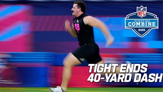 FULL Tight Ends 40-Yard Dash | 2025 NFL Combine