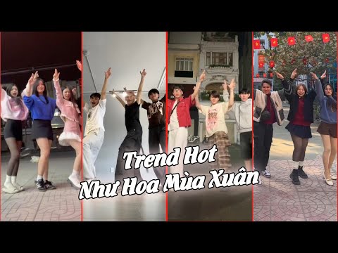 Xuân đang tới anh ngỡ ngàng... Trend TikTok Như Hoa Mùa Xuân Remix #lnh #trending #shorts #xuhuong