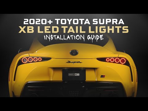 Upgrade Your 2020+ Toyota A90 Supra with MK4-Style XB LED Tail Lights by Morimoto Lighting