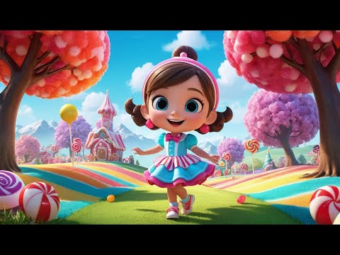 Dance Around the Lollipop Tree | Fun Nursery Rhyme for Kids | Sing-Along Action Song