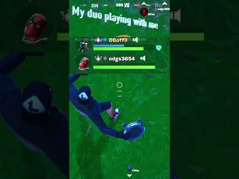 My Duo Playing Solo vs Playing with Me in Fortnite!