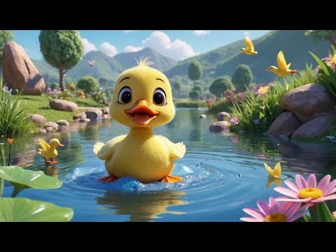 Baby Duck Quack Quack Quack | Fun Nursery Rhyme for Kids | Sing-Along Song