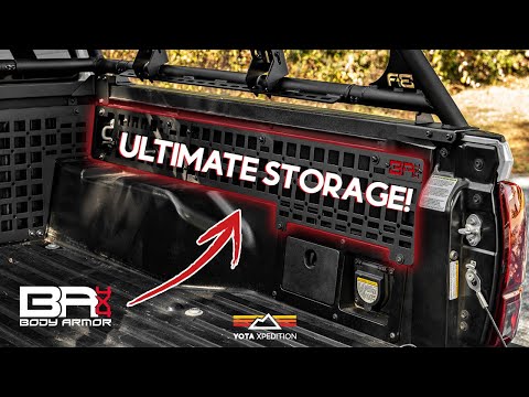 Maximize Your Tacoma's Storage with Body Armor 4x4 Bed Molle Panels! | Install Guide (2016-2023)