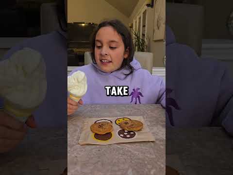 McDonalds ice cream sandwich #shorts #funny #youtubeshorts