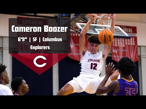 2026 NBA Mock Draft - Cameron Boozer - Columbus HS Highlights