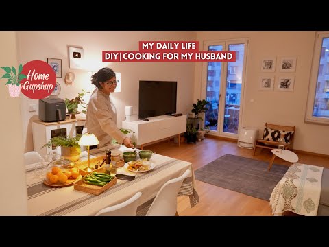 My daily lifeㅣMust-try Indian recipesㅣCooking for my husband Vlog 🥂| How I cook healthy food + DIY