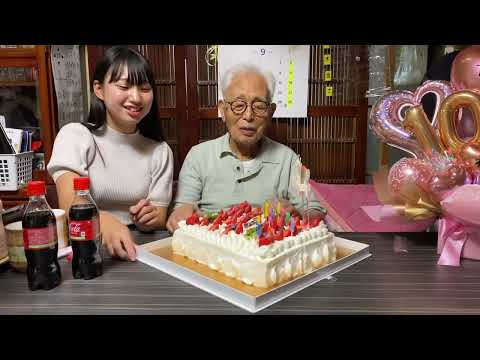 ひ孫ちゃんと100歳の誕生日