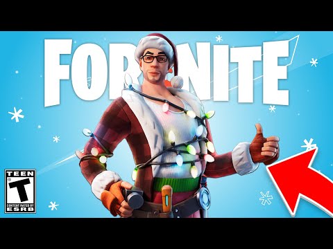 🔴 New WINTERFEST *ITEMS* in FORTNITE! (FREE SKINS & MAP)