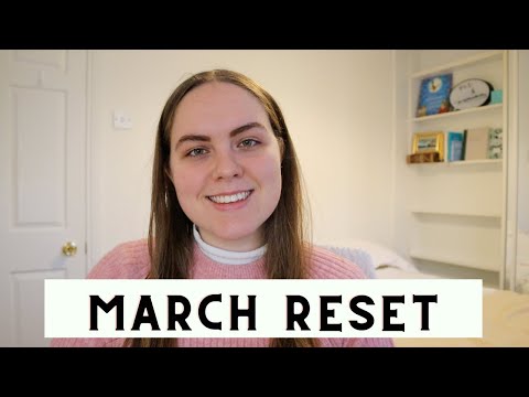 March 2022 Reset - Goals, Planning, Budgeting - Get Organised With Me