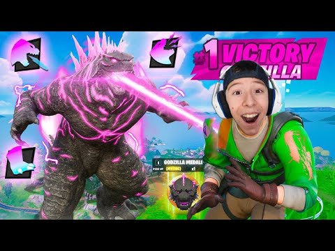 LIVE! -  GODZILLA BOSS EVENT In Fortnite!