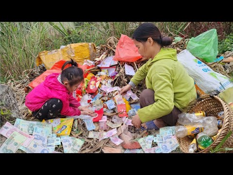 Full video: single mother picking up scraps and constantly getting lucky ||Lý Tiểu Sao