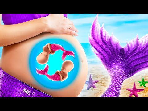 Pregnant Mermaid in Real Life! Mermaid Became a Mom