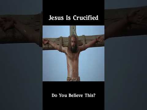 Jesus is crucified 😭 #shorts #fe #jesus #jesuschrist #christian