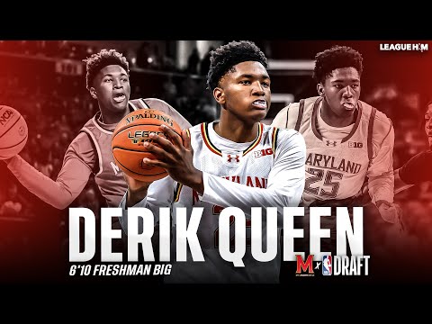 Derik Queen Midseason Maryland Highlights | Star 6'10 Freshman | 2025 NBA Draft