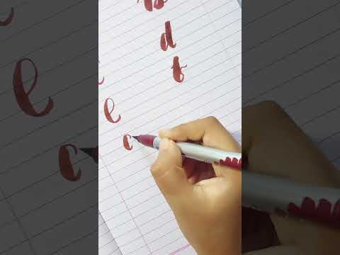 Calligraphy for Beginners (a to z) Series [ g ]#shorts #calligraphy #calligraphyforbeginners