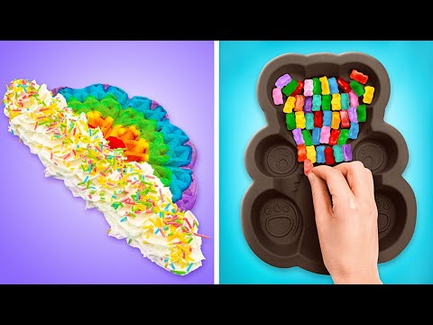 Making Super Easy Rainbow Desserts with Mr.Maker🌈🍧🍬 by Imagine PlayWorld