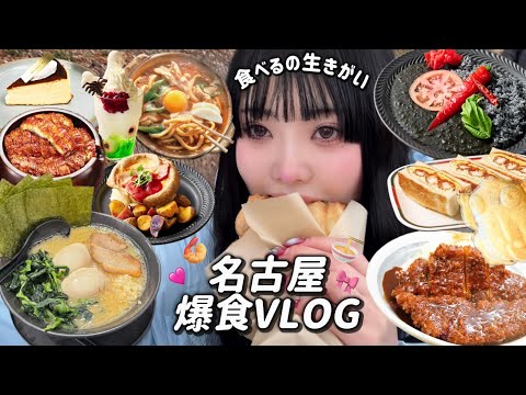 【爆食VLOG】名古屋で爆食🍤❕念願の岡崎巡り&ジプリパークで幸せ満点💮