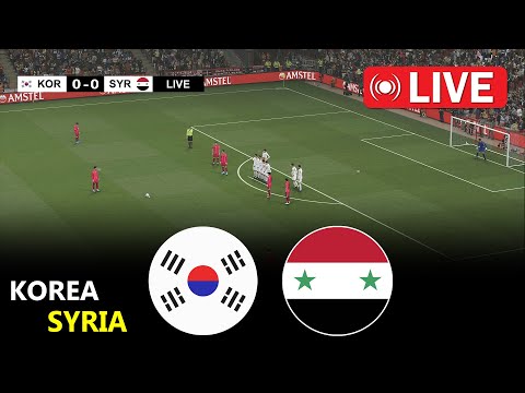 South Korea U20 vs Syria U20 | AFC U20 Asian Cup 2025 | eFootball pes 21 gameplay