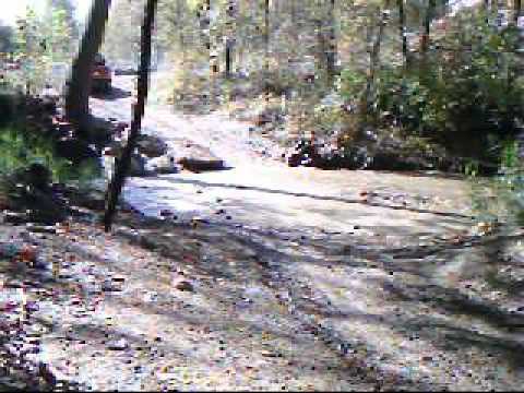 Scout II water crossing at the Cliffs