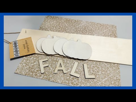 Fall Hanger DIY || Fall Decor || Just 1 Quick Craft