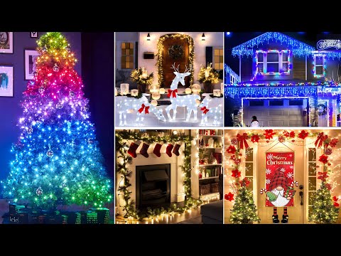 🎄+100 CHRISTMAS DECOR IDEAS 2024 - CHRISTMAS LIGHTS DECORATION IDEAS 2024 - CHRISTMAS TRENDS 2024 🎄