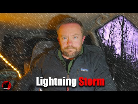 🌩️ Rare Winter Thunderstorm Attacks - Heavy & Lightning Rain Camp