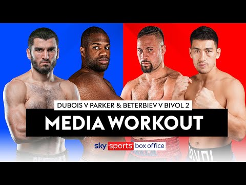 LIVE MEDIA WORKOUT! 🥊 | Daniel Dubois vs Joseph Parker & Artur Beterbiev vs Dmitry Bivol 2