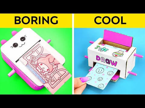 BEST DIY IDEAS FOR PARENTS | Cardboard Crafts and Cool Gadgets by 123 GO! Series