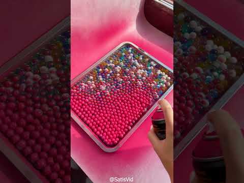 Satisfying ASMR Pink Orb Painting 🌸