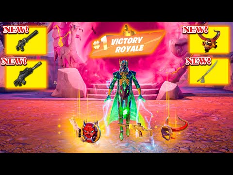 Stygian Hades vs NEW MEDALLIONS & MYTHIC WEAPONS ( NEW! FORTNITE CHAPTER 6 SEASON 1 )