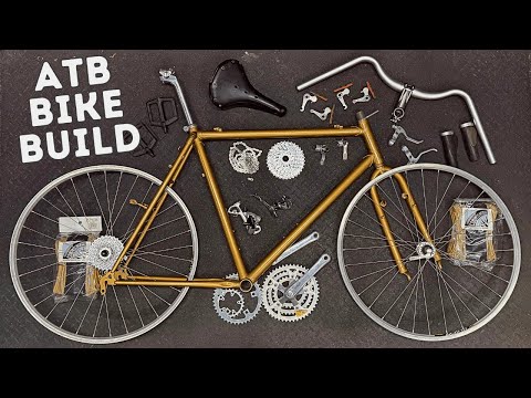 Building My Custom Vintage TREK 950 ATB! Frame-Up Bicycle Restoration - Part 3