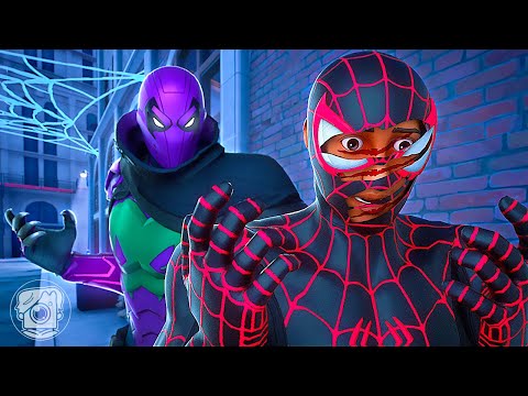 SPIDERMAN vs. THE PROWLER! (A Fortnite Movie)