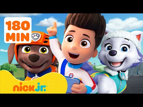 PAW Patrol Teamwork Rescues & Adventures! #2 w/ Ryder, Zuma & Everest! 💗 180 Minutes | Nick Jr.