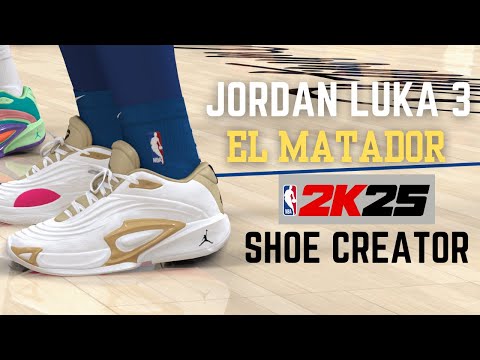 JORDAN LUKA 3 EL MATADAOR NBA2K25 SHOE CREATOR